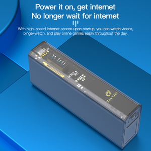 TIANJIE Power Bank 4g Mobile Wifi Router Dual Band <strong>5Ghz</strong> High Capacity Mini Modem Lte <strong>Wi</strong>-<strong>fi</strong> Modems Any Sim Card Chip Slot - Product Image 6
