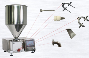 เครื่องตกแต่งเค้ก Unifiller เครื่องบรรจุอัตโนมัติ เครื่องบรรจุไอศกรีมครีมข้าวโพดและถ้วย