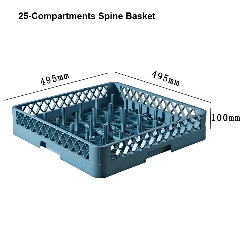 Panier à dossiers à 25 compartiments