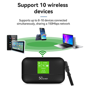 Tiêu thụ điện năng thấp Xách Tay 150Mbps 3000mAh 4G LTE di động hotspot Wifi modem wifi router cho điện thoại di động ipad máy tính xách tay - Product Image 4