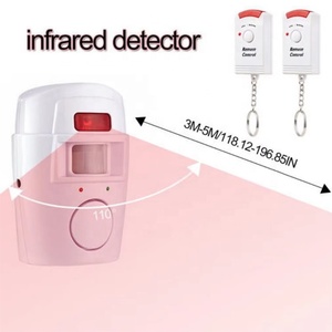 Sistema DE SEGURIDAD inalámbrico para el hogar con sirena 105DB, alerta PIR, Sensor infrarrojo, de movimiento Detector antirrobo, alarma, control remoto ABS - Product Image 3
