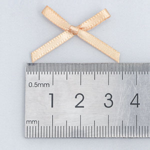 3mm Mini Handmade Double Faced Satin Ribbon <strong>Bow</strong> for <strong>Elastic</strong> <strong>Loop</strong> Gift Box Packing <strong>Bows</strong> for Bra - Product Image 2