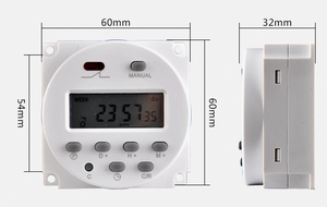Roarkit CN101A DC/AC 24V digitale LCD potenza programmabile Timer Time Switch relè 16A - Product Image 2