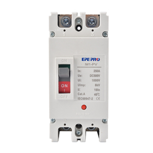 Alta capacidad de ruptura Protección precisa contra sobrecorriente 63a 80a 100a 125a Dc500v Mccb Disyuntor de caja moldeada - Product Image 1