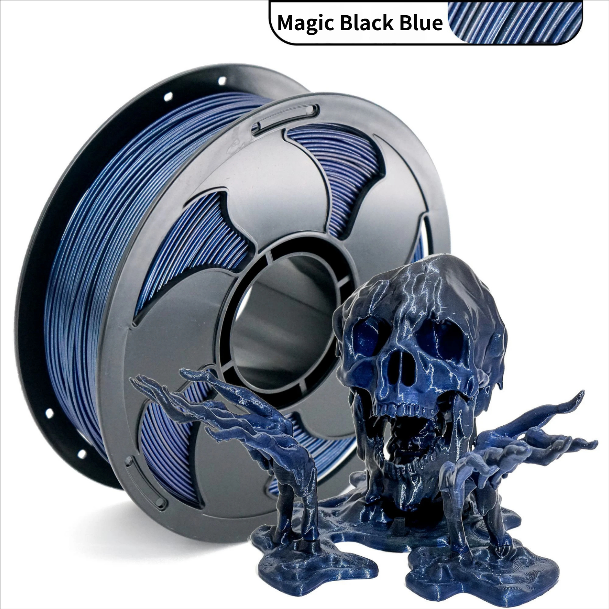 Bleu noir magique