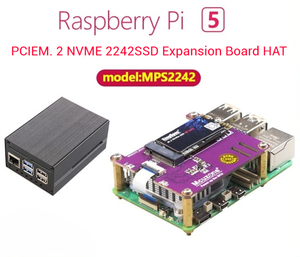 MPS2242 Entwicklungs platine für <span class=keywords><strong>Raspberry</strong></span> <span class=keywords><strong>Pi</strong></span> 5 Dedicated PCIe M.<span class=keywords><strong>2</strong></span> NVMe SSD Solid State Drive Expansion HAT 2230