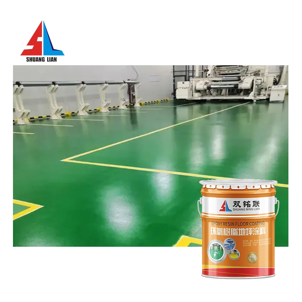 Warehouse Polyurethane Floor Paint Rubber Waterproof Concrete Floor Coating
