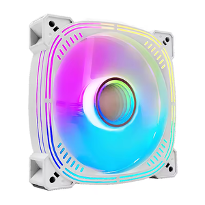 Nuovo stile di fabbrica di <span class=keywords><strong>Design</strong></span> RGB 120mm custodia per Pc ATX ventole e raffreddamento per Computer a colori 12V Gaming CPU ventola per raffreddamento aria ARGB