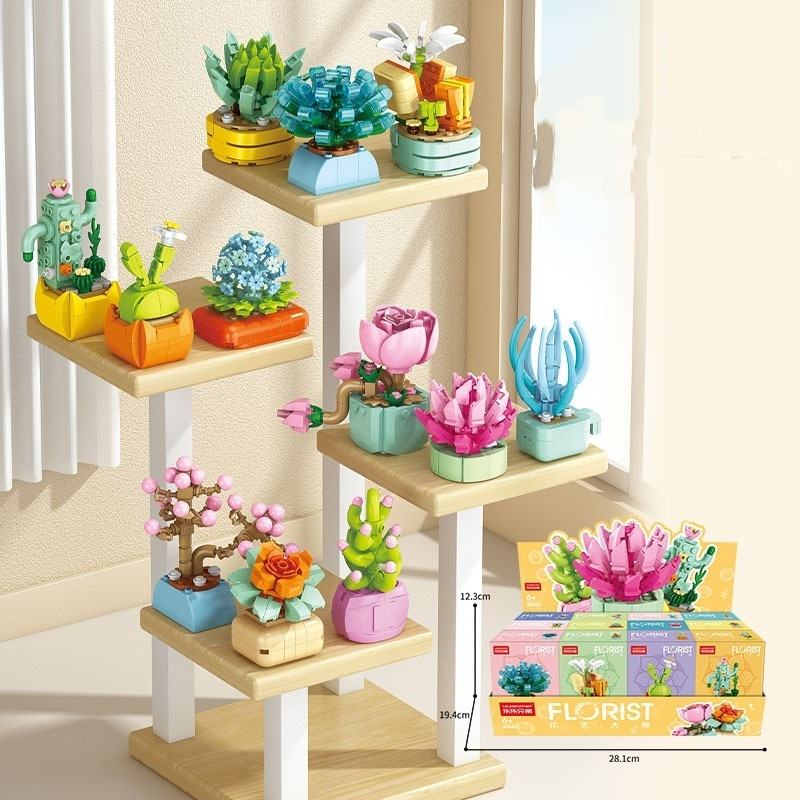 8940 Pots à succulentes 2 1 Lot de 12 boîtes à commander par multiple de 12