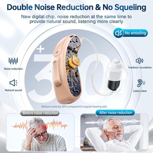 Oem Bte Noise Reduction Selbst programmierende Hörgeräte Smart Mini Unsichtbar über Ohr Hörgeräte wiederauf ladbar für Senioren - Product Image 3
