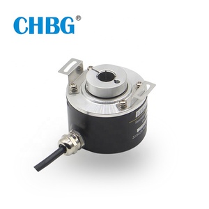 CHBG 1024ppr artımlı döner kodlayıcı ZKT5812B serisi 10/ 12mm içi boş mil IP54 sarılma tipi döner optik enkoderler - Product Image 5