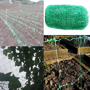 4x100 ft <strong>Garden</strong> Netting Green Trellis <strong>Net</strong> Polypropylene Plant Support <strong>Net</strong> for Climbing Vegetables - Product Image 3