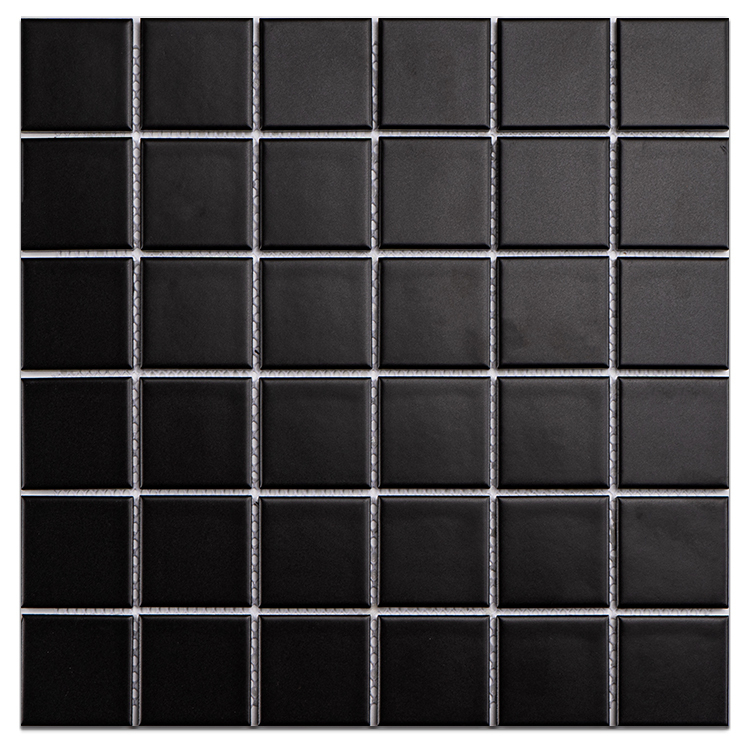 4835 black ceramic mosaic
