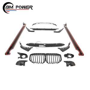 2021 yeni stil X7 serisi G07 MBM vücut kiti için X7 serisi G07 ön grille ön dudak difüzör ve yan ayna kapağı - Product Image 1