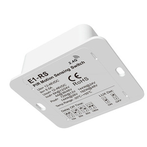 E1-RS 12-48VDC 72-192W PIR датчик движения с датчиком дневного света, подходит для RF 2,4G для одноцветной полосы света - Product Image 4