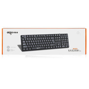 Kabel gebundene Tastatur-und Maus kombinationen Computer tastatur in voller Größe Optische Maus Ergonomisch für Computer-Office-Spiele - Product Image 4
