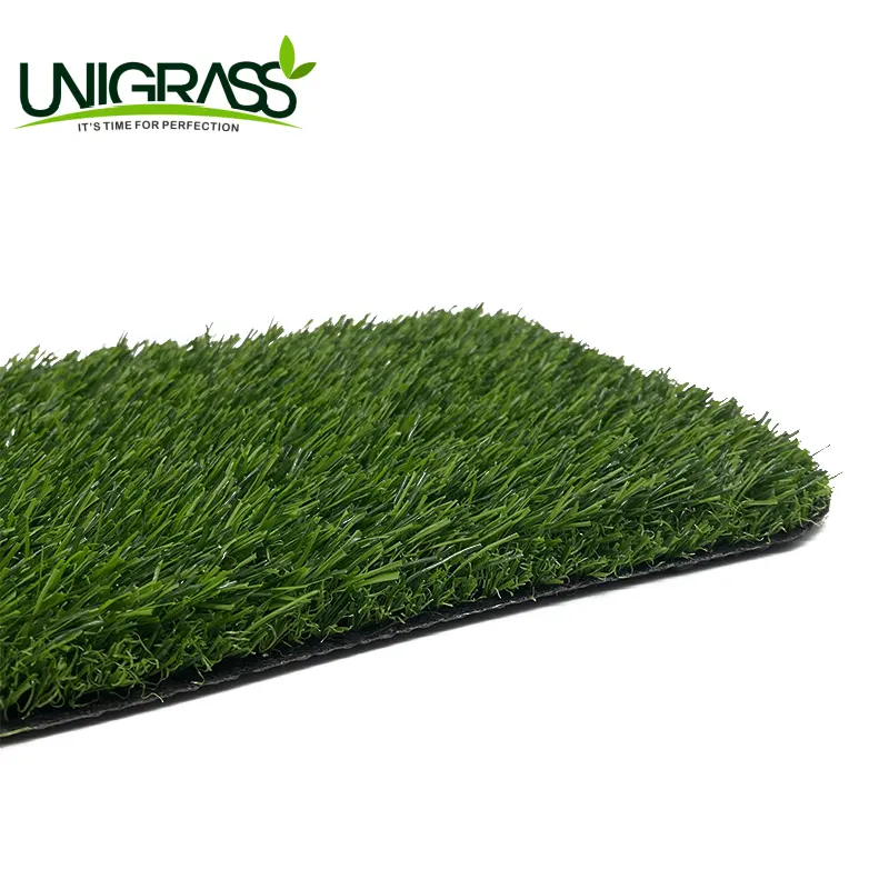 UNI yüksek kaliteli peyzaj çim halı fabrika toptan 25Mm sentetik yeşil çim