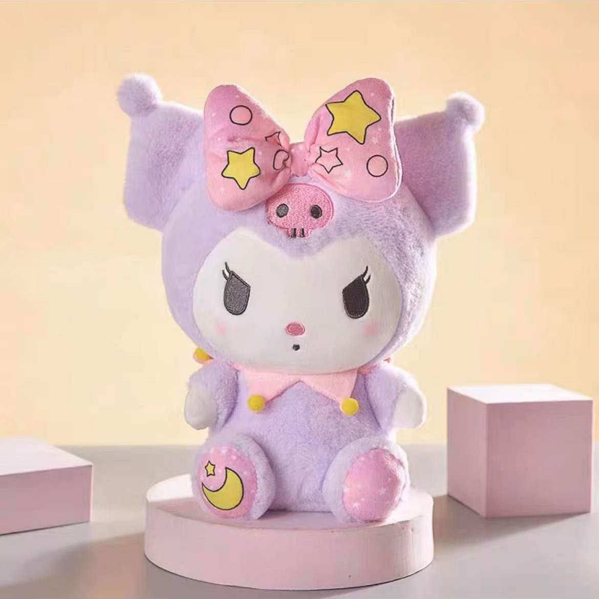 Fleur de cheveux Kuromi-20 mars- 25cm