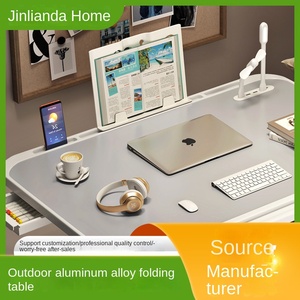 Nuovo tavolo da studio pieghevole per studenti scrivania per Computer con letto e scrivania con piccola tavola per manufatto dormitorio per piccoli spazi