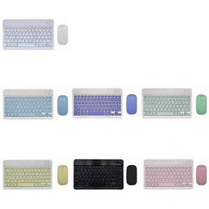 Low Price 2.4Ghz Wireless Charging Multimedia <strong>Keyboard</strong> Mini Portable <strong>Keyboard</strong> <strong>Keyboard</strong> and BT Mouse Combo - Product Image 2