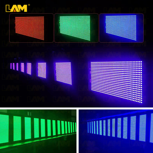 1000 Вт светодиодный стробоскоп RGB 3 в 1 сценический светодиодный стробоскоп пиксель диджейский свет диджейская вспышка DMX сценическое освещение для диско ночного клуба - Product Image 4