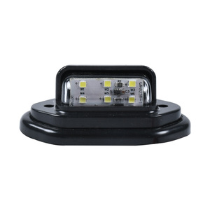 Kamyon lisans ışığı 12V24V Car araba van otobüs römork lisans yan ışık - Product Image 4
