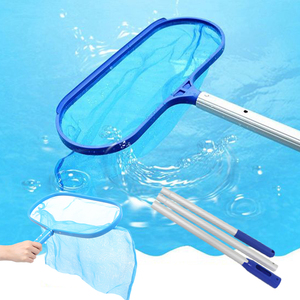 Giá Rẻ Bán Buôn Nổi Hồ Bơi Lá Skimmer Netfine Hồ Bơi Skimmer Net Có Thể Điều Chỉnh Nhôm Cực - Product Image 2