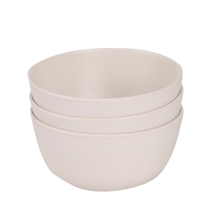 Eco and Biodegradable bamboo fiber melamine round dinnerware bowl sets for hotel /home