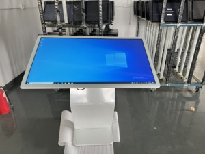 K/Sタイプベース32 43 49 55 65インチ容量性タッチスクリーンLCDインタラクティブキオスクフロアスタンド看板窓オールインワンマシン - Product Image 3