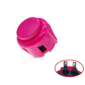 Pulsante per interruttore Arcade colorato rotondo da 24MM per macchine da gioco - Product Image 2