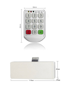 Intelligentes Kabinett Elektronisches Passwort Tastatur schloss Digitales Kombinationscode-Schloss Für Schrank/Tür Smart Digital Lock - Product Image 4