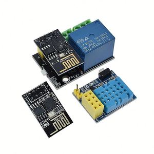 ESP8266 ESP-01 ESP-01S DHT11 Temperature Humidity <strong>Sensor</strong> <strong>Module</strong> Esp8266 Wifi NodeMCU <strong>Module</strong> Smart Home IOT Remote <strong>Control</strong> Switch - Product Image 1