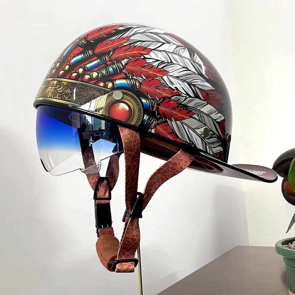 Miroir transparent locomotive noir