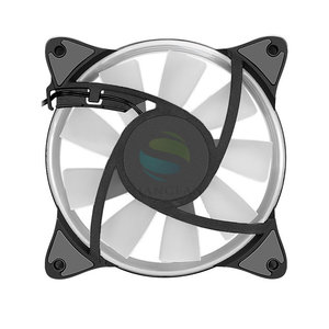 Atacado rgb ventilador 120mm cpu cooler 12v, computador, gaming, caso, ventilador de refrigeração com luz led, controle remoto para pc