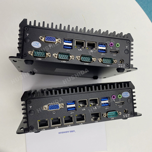 Linux-ordenador Industrial sin ventilador Ubuntu IOT, servidor 1U J1900 I3 I5 I7 X86, 2 Ethernet integrado, Mini Pc, Canal WIFI SSD - Product Image 4