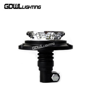ไฟเตือนถนน LED แบบยืดหยุ่น Din Mount ไฟเตือนถนนแบบหมุนได้สีน้ําเงิน ECE R10 ไฟเตือนทาวเวอร์โคมไฟกระพริบ - Product Image 2