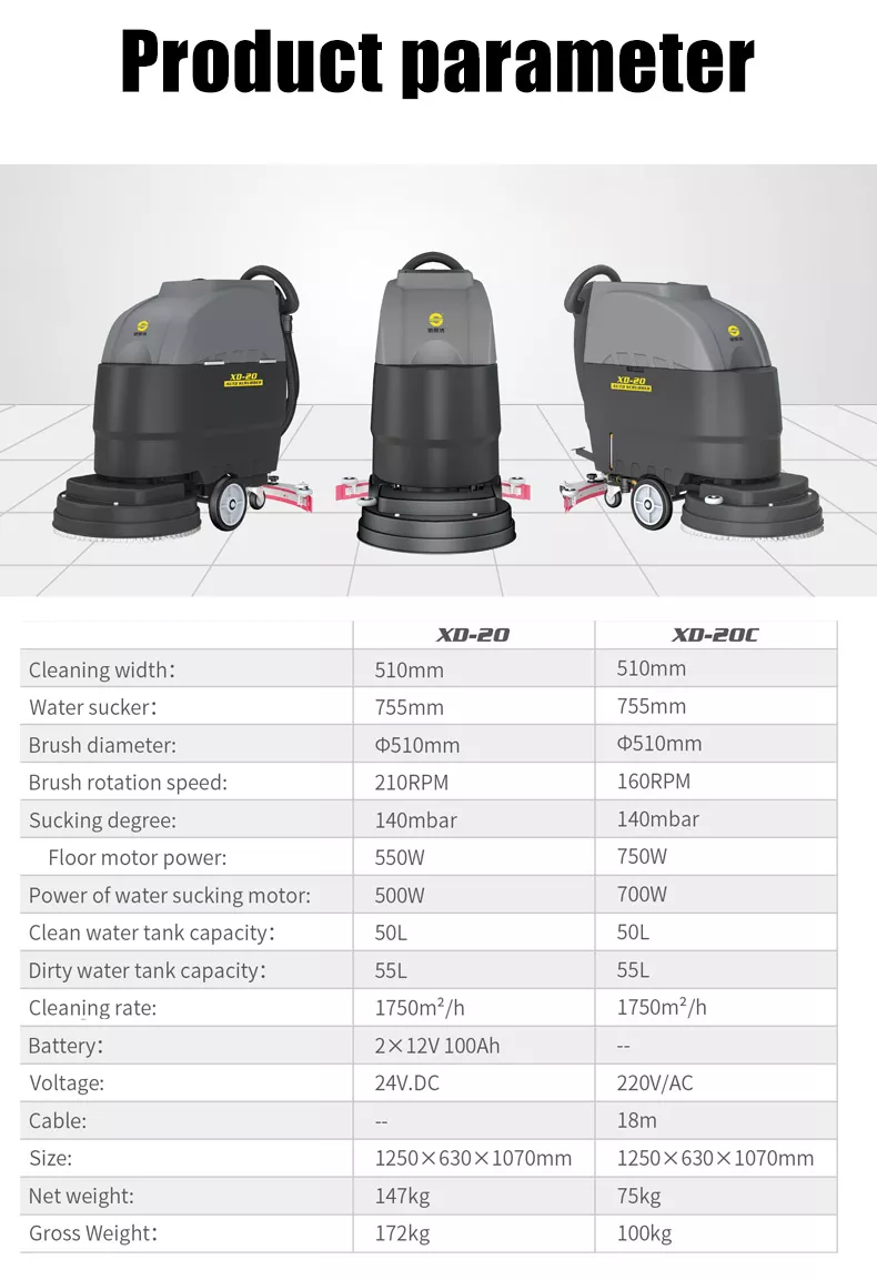 low price Floor Cleaning Machine Floor Scrubber Industrial commercial