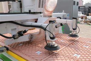 Panel Furniture Working Center with <strong>Auto</strong> <strong>Loading</strong> and Unloading Wood Cutting Machine 4 Spindle <strong>Cnc</strong> Wood <strong>Router</strong> - Product Image 6
