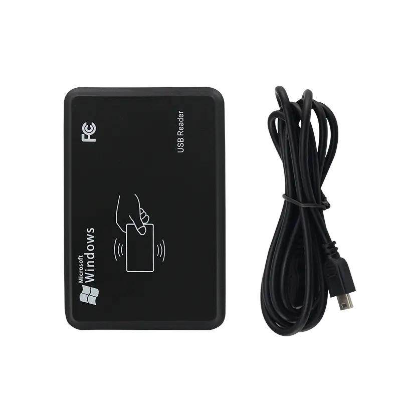 Contactless portable 13.56mhz IC M1 Card NFC Access Control RFID Writer Machine USB Desktop Smart Card Reader