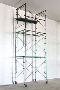Andamio de Marco H de color de China con ruedas, andamio de marco de escalera, andamio de marco seguro de construcción, gran oferta - Product Image 4