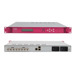 Convertidor de transmisión de Radio y TV IP a ASI, multiplexor y ASI a IP, con salida de Entrada IP - Product Image 1