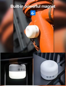 Goldmore8LED充電式キャンプランタン無段階調光機能常夜灯入力および出力 - Product Image 4