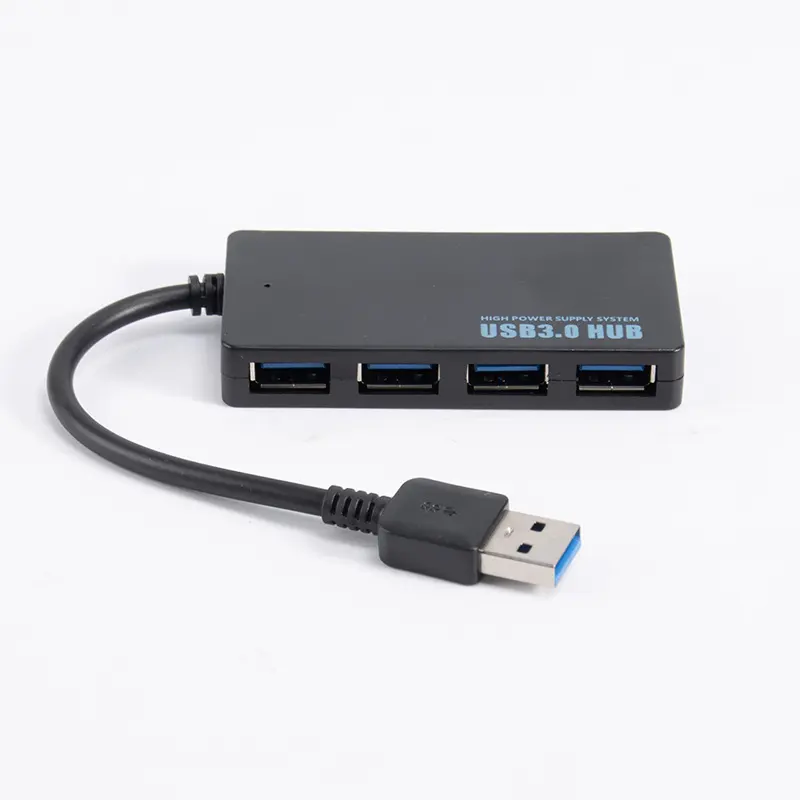 USB 4 Port Hub 3.0 bilgisayar USB Hub 3.0 yerleştirme istasyonu çoklu USB Hub genişletici
