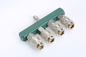<strong>1</strong>/<strong>4</strong> Inch <strong>4</strong> ways Compressed Air <strong>Distributor</strong> - Product Image 3