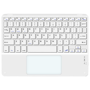 <strong>Customization</strong> Rechargeable Portable Wireless <strong>Keyboard</strong> BT 5.0 with Touchpad <strong>Keyboard</strong> for Cell Phone Tablet PC - Product Image 1