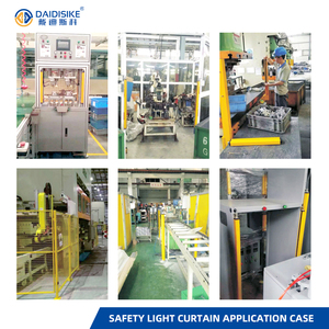 DD reflexión difusa Respuesta de alta velocidad área láser cortina de luz de seguridad sensor de cortina de luz industrial automático inteligente - Product Image 6