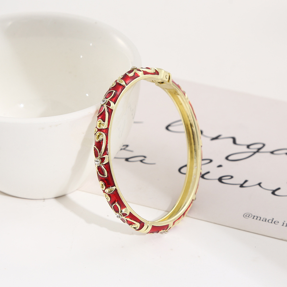 Hd-052 gold transparent red