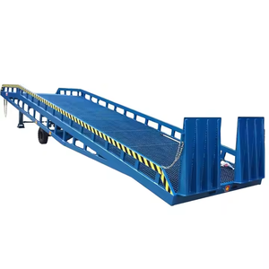 6t 10t 12t Ramps to Load Trucks 15t <strong>Loading</strong> and <strong>Unloading</strong> Mobile Container Load Ramp Shipping Mobile <strong>Dock</strong> <strong>Leveler</strong> - Product Image 2