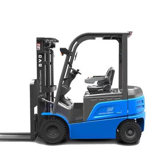Small Electric Forklift Logistics 2 Tons 3 Tons Capacity Hydraulic Stacker Four-Wheel Car <strong>Loading</strong> <strong>Unloading</strong> <strong>Lifting</strong> Forklift - Product Image 6