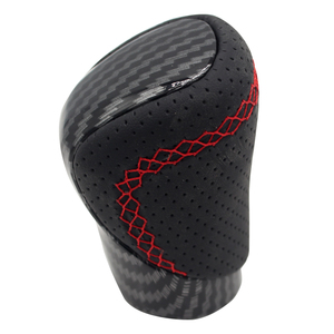 Sợi Carbon Red Line Shift Núm Bán Buôn Gear Shift Knobs Phụ Kiện Nội Thất Cho Lexus 2018 2016 Lexus GS 2016-2021 - Product Image 2